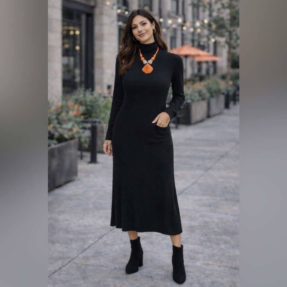 Orange Statement Necklace - image 3